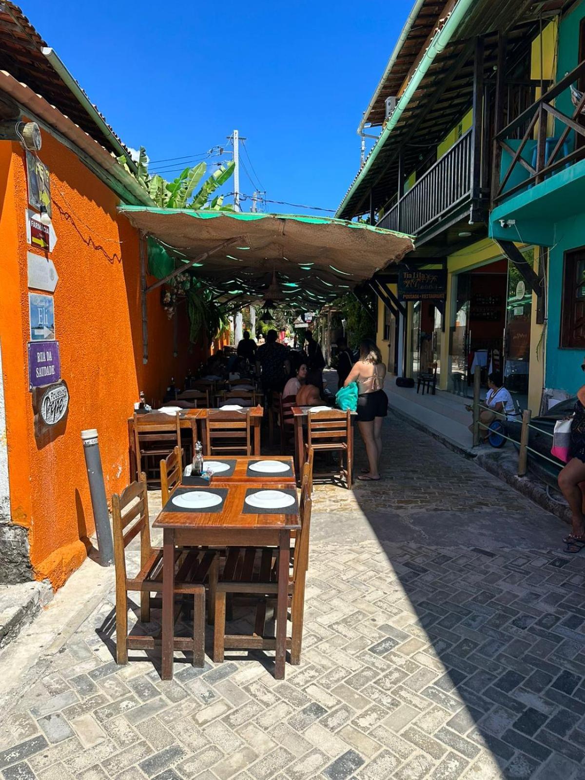 Pousada E Restaurante Tia Lita Morro de São Paulo Exteriér fotografie